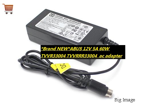 *Brand NEW*ABUS 12V 5A 60W TVVR33004 TVVRRR33004 Laptop ac adapter